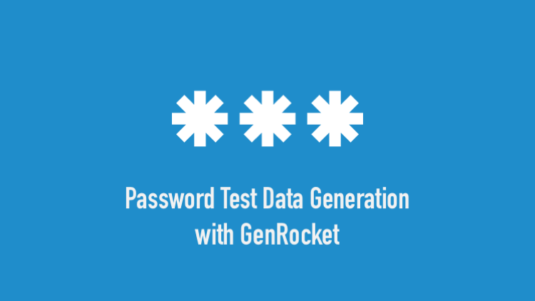 Test Data Management - GenRocket