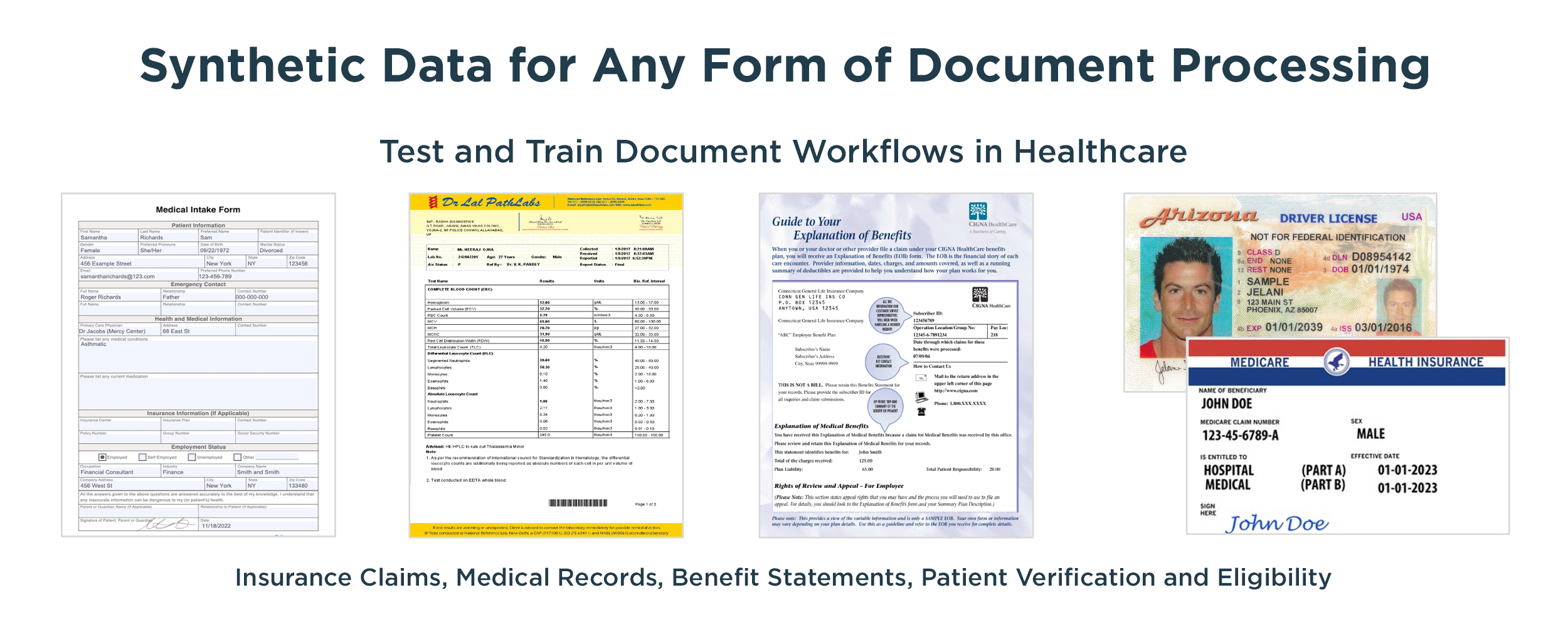 Test and Train Document Workflows in Healthcare