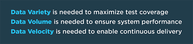 Test Data is Critical