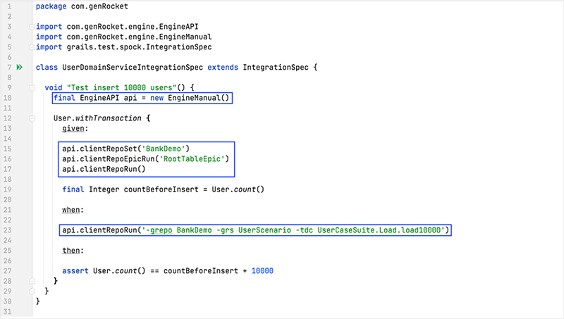 GenRocket GenRocket Groovy Code