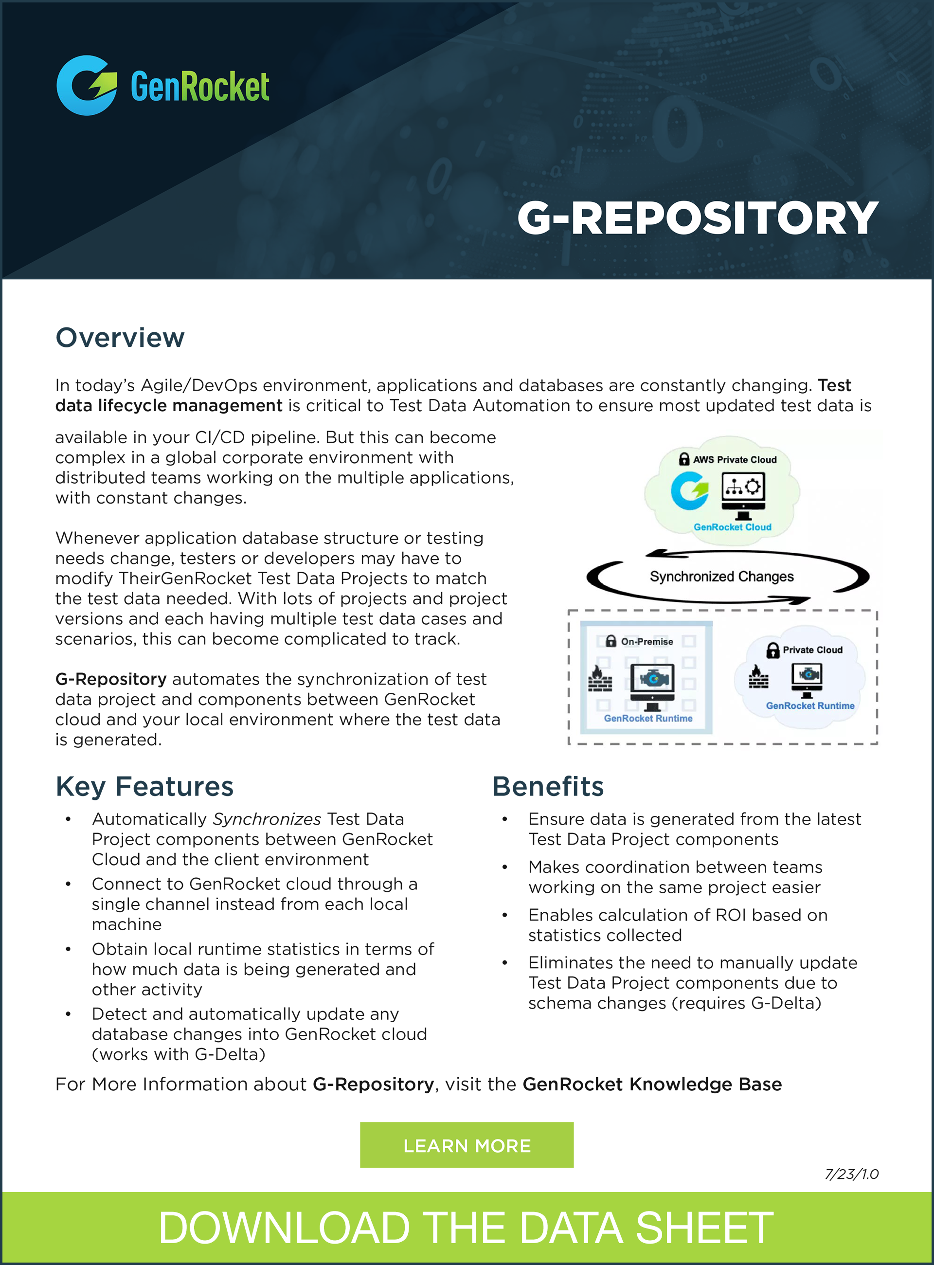 GenRocket G-Repository