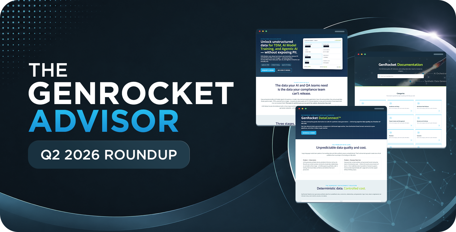 GenRocket Q2 RoundUp 2026